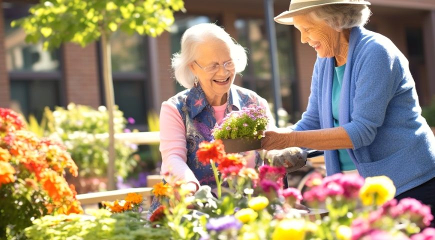 Therapeutic Gardening for Seniors