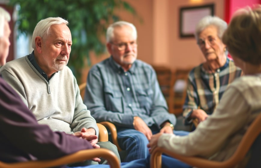 Support Groups for Lonely Seniors